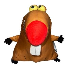 Nickelodeon NICK '90s Angry Beaver  Daggett 2018 Plush Series 2 Viacom 11" Inch
